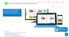 Desktop Screenshot of microsoftliveassist.com